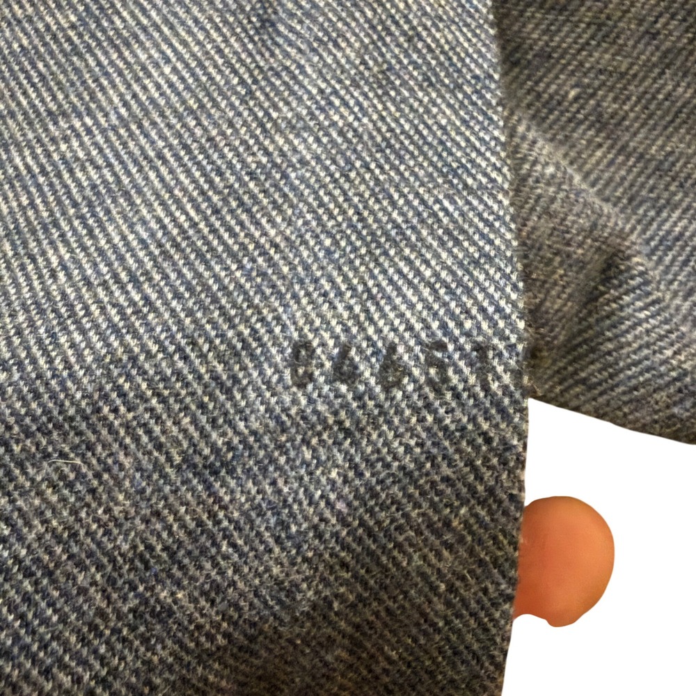 04651 A Trip‎ in a Bag Italian Cotton Long Sleeve Minimalist Button Down GG31 - Picture 5 of 10
